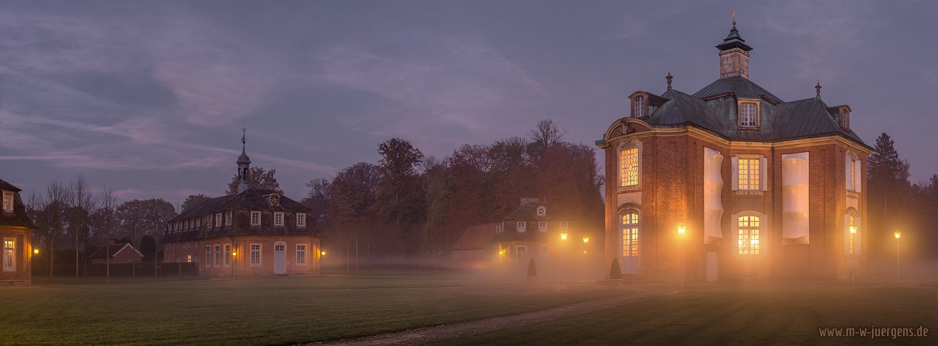 Schloss Clemenswerth, Realistische Malerei, Neuer Realismus Malerei, Manfred W. Jürgens Wismar