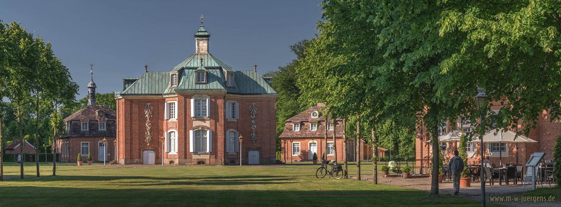 Schloss Clemenswerth, Realistische Malerei, Neuer Realismus Malerei, Manfred W. Jürgens Wismar