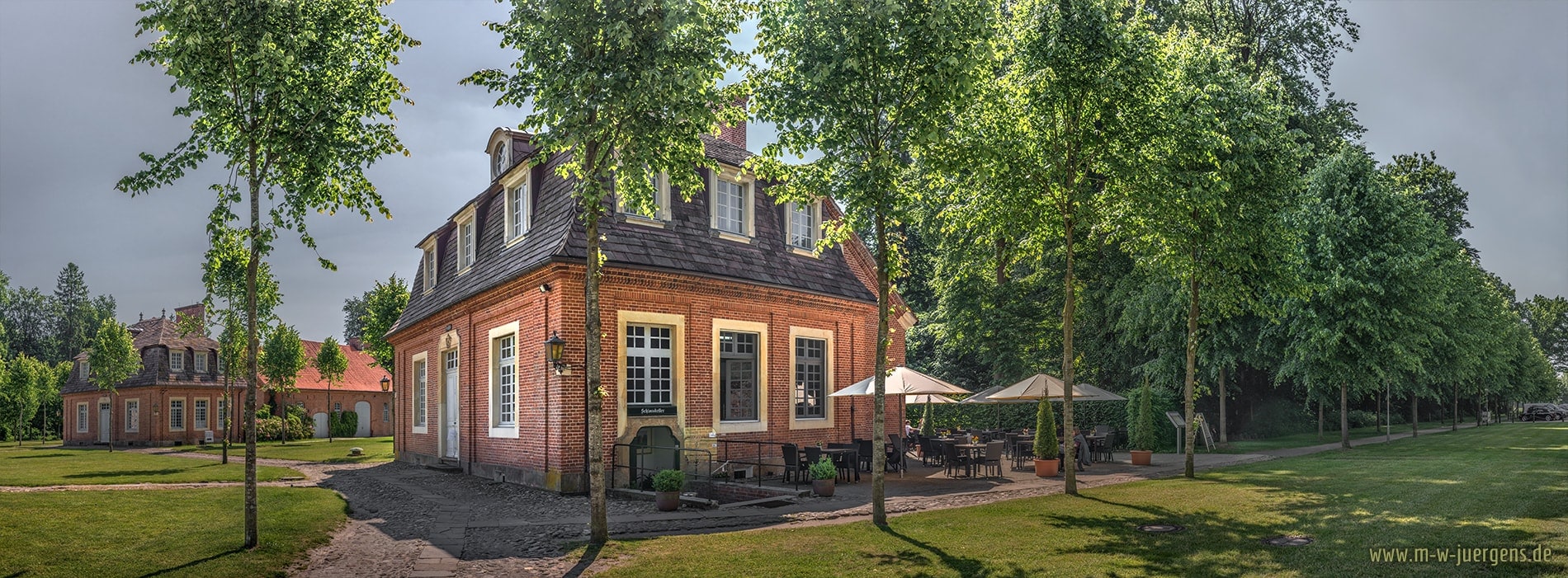 Schloss Clemenswerth, Realistische Malerei, Neuer Realismus Malerei, Manfred W. Jürgens Wismar