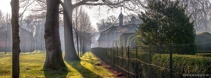 Schloss Clemenswerth, Realistische Malerei, Neuer Realismus Malerei, Manfred W. Jürgens Wismar