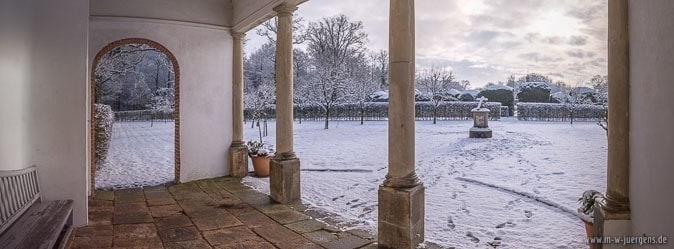 Schloss Clemenswerth, Realistische Malerei, Neuer Realismus Malerei, Manfred W. Jürgens Wismar