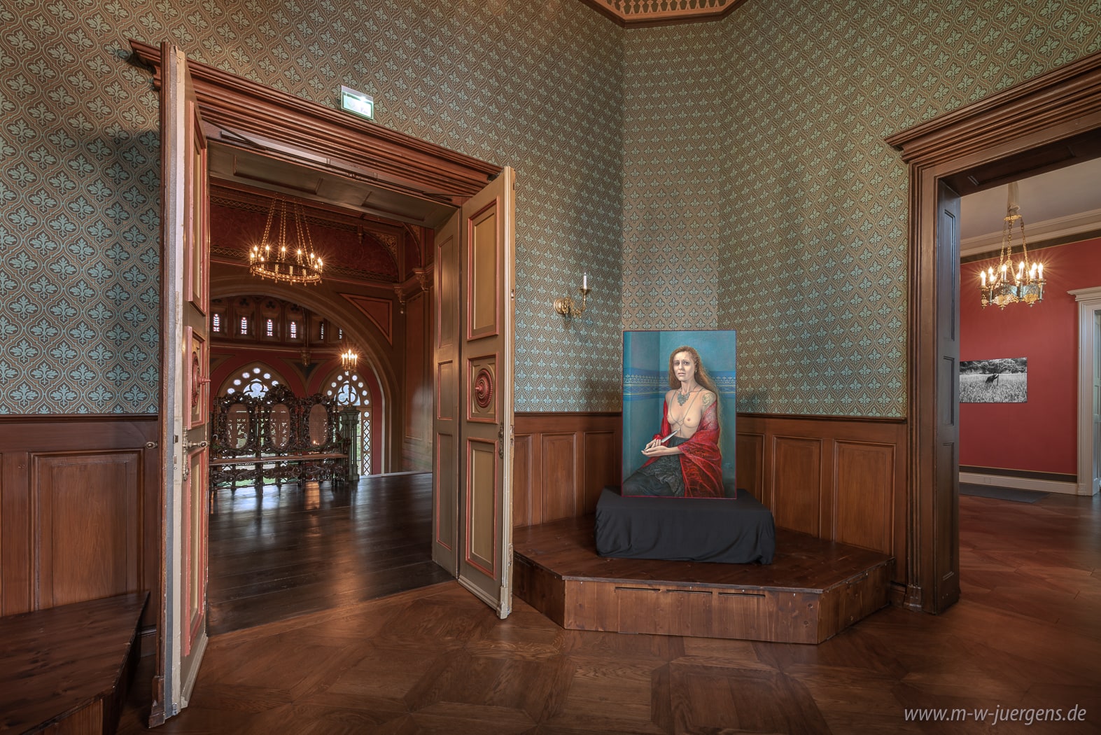 Castello Evenburg, Nuovo Realismo Arte, Da pari a pari, Manfred W. Jürgens, Katharina John, Fotografia