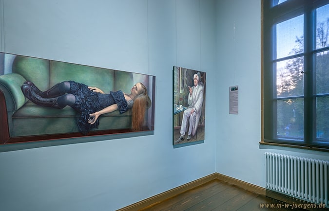 Castello Evenburg, Nuovo Realismo Arte, Da pari a pari, Manfred W. Jürgens, Katharina John, Fotografia