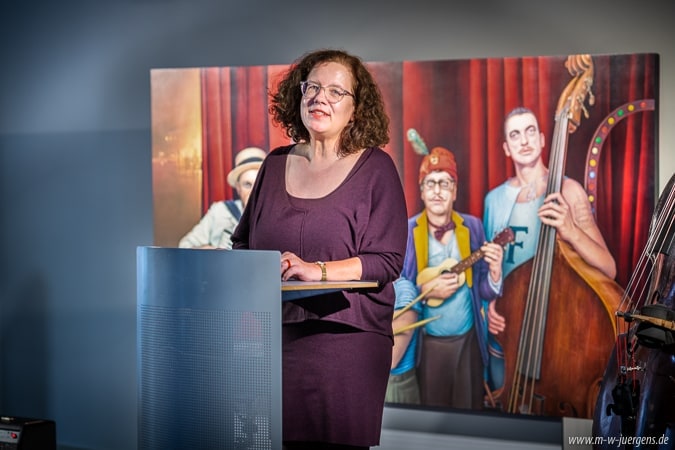 Béatrice Busjan, Filmkunstfest Schwerin MV, Manfred W. Jürgens, Katharina John, Ulrich Tukur, Sparkasse Mecklenburg Schwerin, Historische Kundenhalle Ausstellung