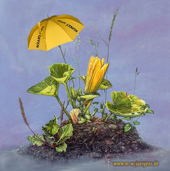 KunstOffen, Kunst Offen, Kunst:Offen 2026 a Wismar, Atelier-Galerie Jürgens, Pittura di Manfred W. Jürgens
