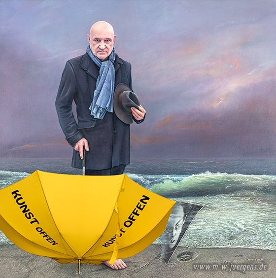 KunstOffen, Kunst Offen, Kunst:Offen 2026 a Wismar, Atelier-Galerie Jürgens, Pittura di Manfred W. Jürgens
