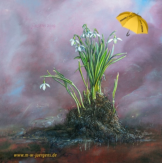 KunstOffen, Kunst Offen, Kunst:Offen 2026 a Wismar, Atelier-Galerie Jürgens, Pittura di Manfred W. Jürgens
