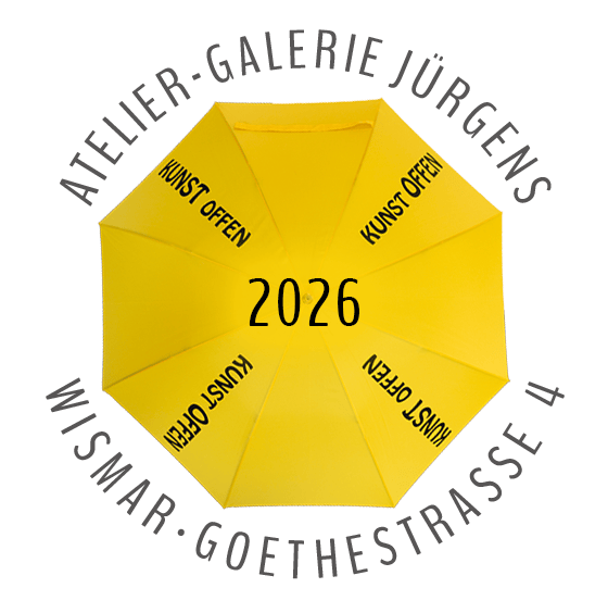 Kunst Offen, Kunst:Offen, KunstOffen 2026 in Wismar, Atelier-Galerie Jürgens, Malerei Manfred W. Jürgens