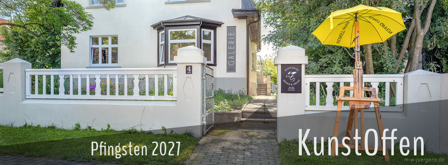 Kunst Offen, ArtOpen, KunstOffen 2026 in Wismar, Studio Gallery Jürgens, Painting, Manfred W. Jürgens