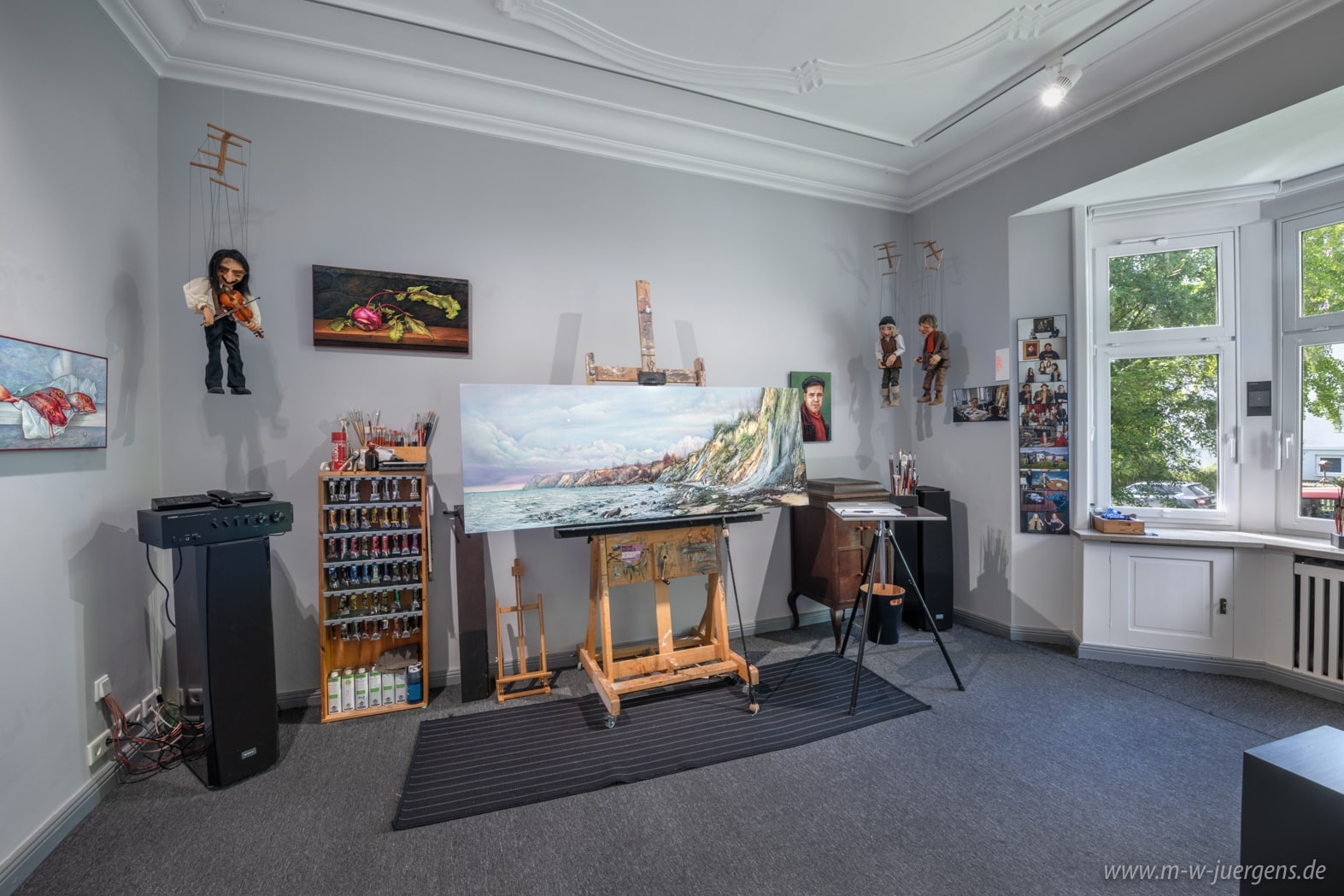 Wismar Museums, Exhibitions Galleries, Studio-Gallery, Art Artists, New Realism, Contemporary Realistic Painting, Realism, Painter, Manfred W. Jürgens