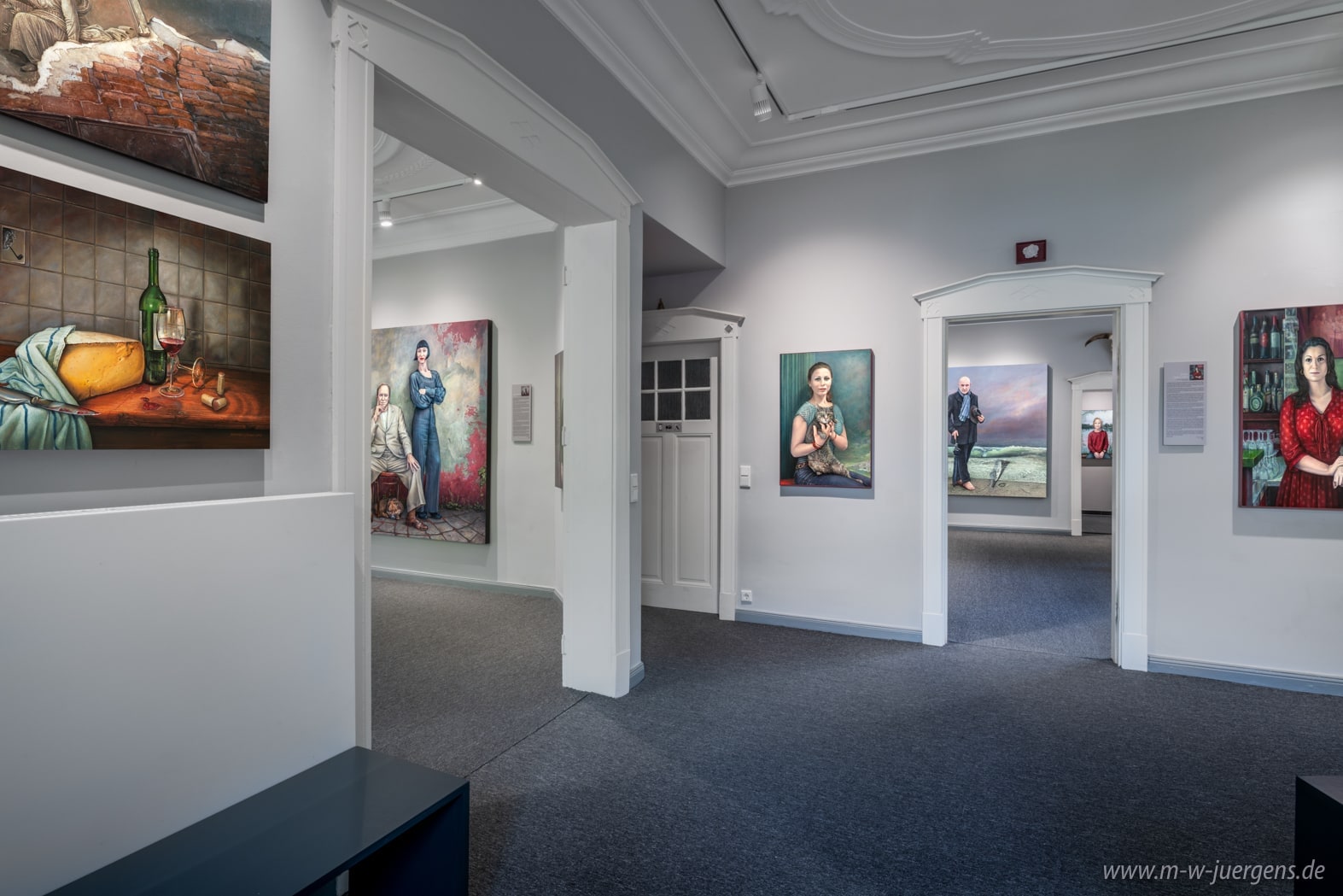 Wismar Museums, Exhibitions Galleries, Studio-Gallery, Art Artists, New Realism, Contemporary Realistic Painting, Realism, Painter, Manfred W. Jürgens