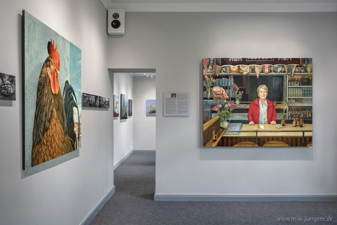 Wismar Museums, Exhibitions Galleries, Studio-Gallery, Art Artists, New Realism, Contemporary Realistic Painting, Realism, Painter, Manfred W. Jürgens