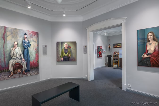 Wismar Museums, Exhibitions Galleries, Studio-Gallery, Art Artists, New Realism, Contemporary Realistic Painting, Realism, Painter, Manfred W. Jürgens