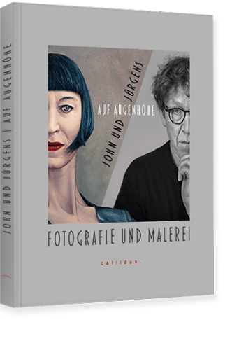 Bildband Katharina John, Auf Augenhöhe, John und Jürgens, Fotografie und Malerei, Katalog / Kunstband / Ausstellungskatalog / Buch