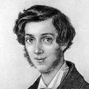 © Theodor Fontane. Kreidezeichnung von Hermann Karl Kersting, Dresden, 1842/43, Ausschnitt